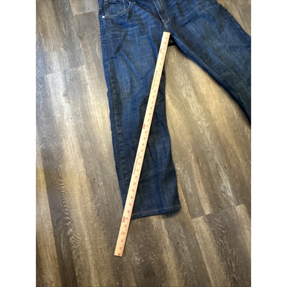 Levis The Original Jeans Slim Straight 38x32 Blue Jeans ( Fits Like 38x30) - Picture 10 of 13